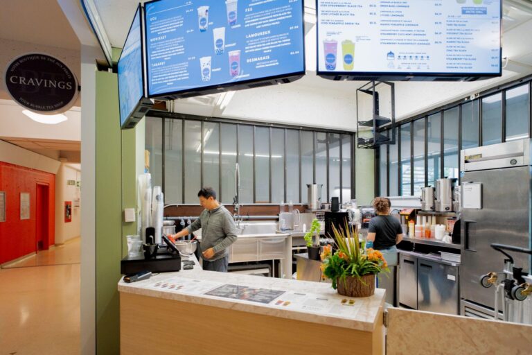 Where to eat on campus